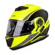 Kask motocyklowy pełny W-TEC Banelmeda - Czarny-fluo żółty - Czarny-fluo żółty