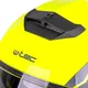 Kask motocyklowy pełny W-TEC Banelmeda - Czarny-fluo żółty