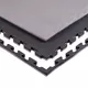Mata Puzzle tatami podkładka do ćwiczeń inSPORTline Sazegul 100x100x2 cm - szaro-czarny, wzór 5 pasków