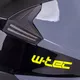 Kask motocyklowy pełny W-TEC Banelmeda - Czarny-fluo żółty