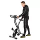 Składany Rower treningowy inSPORTline Xbike - Czarny