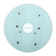 Twister z magnesami inSPORTline Magnetic ∙ obrotowy ∙ pomarańczowy ∙ Ø25 cm ∙ waga 0,54 kg ∙ max 100 kg ∙ punkty masujące - Miętowy