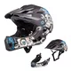 Kask Downhill na rower motor enduro zjazdowy W-TEC Delgada - Freestylowy błękit - Black Heart Mechanic