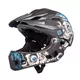 Kask Downhill na rower motor enduro zjazdowy W-TEC Delgada - Freestylowy błękit