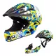 Kask Downhill na rower motor enduro zjazdowy W-TEC Delgada - Freestylowy błękit - Freestylowy błękit