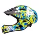 Kask Downhill na rower motor enduro zjazdowy W-TEC Delgada - Freestylowy błękit