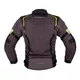Letnia kurtka motocyklowa W-TEC Pelyes - szaro-fluo