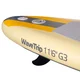 Paddleboard deska SUP z akcesoriami 350 cm inSPORTline WaveTrip 11'6" G3 - Żółty
