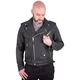 Męska skórzana kurtka motocyklowa W-TEC Brineo - Matt.czarny