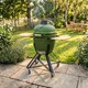 Ceramiczny grill kamado inSPORTline Pyrexo 18" ∙ termometr ∙ bambusowe półki ∙ kółka transportowe ∙ pokrowiec ochronny