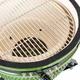 Ceramiczny grill kamado inSPORTline Pyrexo 18" ∙ termometr ∙ bambusowe półki ∙ kółka transportowe ∙ pokrowiec ochronny