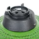 Ceramiczny grill kamado inSPORTline Pyrexo 18" ∙ termometr ∙ bambusowe półki ∙ kółka transportowe ∙ pokrowiec ochronny