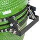 Ceramiczny grill kamado inSPORTline Pyrexo 18" ∙ termometr ∙ bambusowe półki ∙ kółka transportowe ∙ pokrowiec ochronny