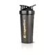 Shaker butelka do odżywek na siłownię inSPORTline 600 ml - Czarny - Czarny