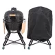 Ceramiczny grill kamado inSPORTline Pyrexo 24"∙ wbudowany termometr ∙ bambusowe półki boczne ∙ kółka transportowe ∙ pokrowiec ochronny