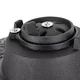 Ceramiczny grill kamado inSPORTline Pyrexo 24"∙ wbudowany termometr ∙ bambusowe półki boczne ∙ kółka transportowe ∙ pokrowiec ochronny