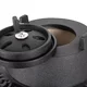 Ceramiczny grill kamado inSPORTline Pyrexo 24"∙ wbudowany termometr ∙ bambusowe półki boczne ∙ kółka transportowe ∙ pokrowiec ochronny