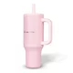 Kubek termiczny termos inSPORTline Cocoanna 1200 ml - kawa - Różowy