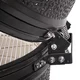 Ceramiczny grill kamado inSPORTline Pyrexo 24"∙ wbudowany termometr ∙ bambusowe półki boczne ∙ kółka transportowe ∙ pokrowiec ochronny