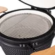 Ceramiczny grill kamado inSPORTline Pyrexo 21 ∙ bambusowe półki boczne ∙ zintegrowany termometr ∙ kółka transportowe