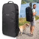 Plecak na paddleboard inSPORTline WaveMate Bag ∙ pojemność 120 l ∙ miękkie pasy naramienne ∙ kieszenie boczne na wiosło i pompkę