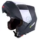 Kask motocyklowy szczękowy W-TEC Vexamo z blendą - Czarno-zielony
