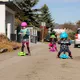 Kask na rolki, deskorolkę, fiszke WORKER Neonik PNK - Różowy