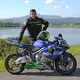Męska kurtka motocyklowa W-TEC Meltsch - Czarno-zielony neonowy