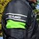 Męska kurtka motocyklowa W-TEC Meltsch - Czarno-zielony neonowy