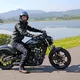 Kask motocyklowy W-TEC NK-850 otwierany + BLENDA - Biały błyszczący