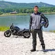 Kask motocyklowy W-TEC NK-850 otwierany + BLENDA - Biały błyszczący