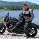 Kask motocyklowy W-TEC NK-850 otwierany + BLENDA - Biały błyszczący