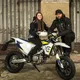 Męskie spodnie motocyklowe W-TEC Raggan - Czarny