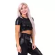 Damski top fitness Nebbia "Sandra D" 657 - Czarny