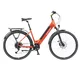 Miejski rower elektryczny z oświetleniem Levit Musca Urban HD 630 28" - Orange Pearl - Orange Pearl