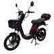 Skuter elektryczny W-TEC E-Greta II 12Ah 18" ∙ silnik 350 W ∙ zasięg do 50 km ∙ nośność 120 kg ∙ akumulator 15 Ah - Czarny