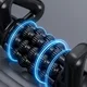 Elektroniczny wałek do masażu inSPORTline Pedrinor 19 cm ∙ 5 prędkości ∙ dwukierunkowa rotacja ∙ akumulator ∙ USB-C