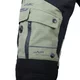 Spodnie motocyklowe W-TEC Karmal ∙ wodoodporne ∙ termiczna wkładka ∙ certyfikowane ochraniacze ∙ wentylowane ∙ kieszenie ∙ odblaski - czarno-oliwkowy
