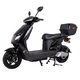 Skuter elektryczny W-TEC Raike II 10" ∙ hamulce tarczowe hydrauliczne ∙ zasięg 65 km ∙ nośność 115 kg ∙ zamykany bagażnik - Czarno-srebrny