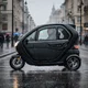 Elektryczny skuter zabudowany W-TEC Tukago ∙ trójkołowy ∙ mikropojazd ∙ 45 km/h ∙ zasięg 50 km ∙ nośność 240 kg ∙ kamera cofania ∙ ogrzewanie - Czarny