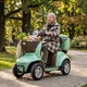 Skuter elektryczny czterokołowy W-TEC Lubica II - Zielony