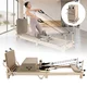 Reformer do pilatesu inSPORTline Comfolder EVO ∙ składany ∙ nośność 150 kg ∙ rama aluminiowa ∙ box w zestawie - Beżowy - Beżowy