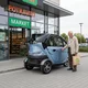 Elektryczny skuter zabudowany W-TEC Tukago ∙ trójkołowy ∙ mikropojazd ∙ 45 km/h ∙ zasięg 50 km ∙ nośność 240 kg ∙ kamera cofania ∙ ogrzewanie - Czarny