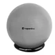 Piłka gimnastyczna z funkcją krzesła inSPORTline Top Ball 85 cm BallBase - Czerwony - Szary