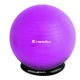 Piłka gimnastyczna z funkcją krzesła inSPORTline Top Ball 85 cm BallBase - Czerwony - Fioletowy