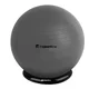 Piłka gimnastyczna z funkcją krzesła inSPORTline Top Ball 85 cm BallBase - Czerwony - Ciemny szary