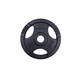 Żeliwne talerze olimpijskie inSPORTline Hamerton Black 50 mm 1,25-25 kg ∙ wytrzymałe uchwyty ∙ do sztangi olimpijskiej