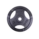 Żeliwne talerze olimpijskie inSPORTline Hamerton Black 50 mm 1,25-25 kg ∙ wytrzymałe uchwyty ∙ do sztangi olimpijskiej