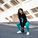 Legginsy z wysokim stanem Nebbia ICONIC 209 - Czarny