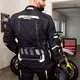 Męska kurtka motocyklowa W-TEC Aircross - Czarno-złoty